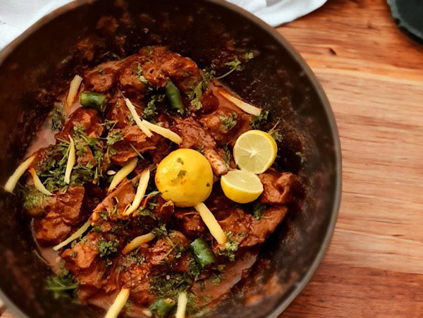 Chicken Karahi With Naan Bread (2 or more Servings)