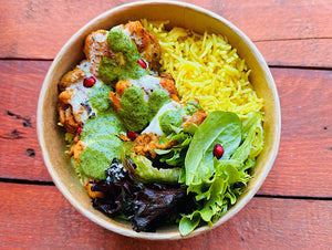 Chicken Tikka with Pulao Rice