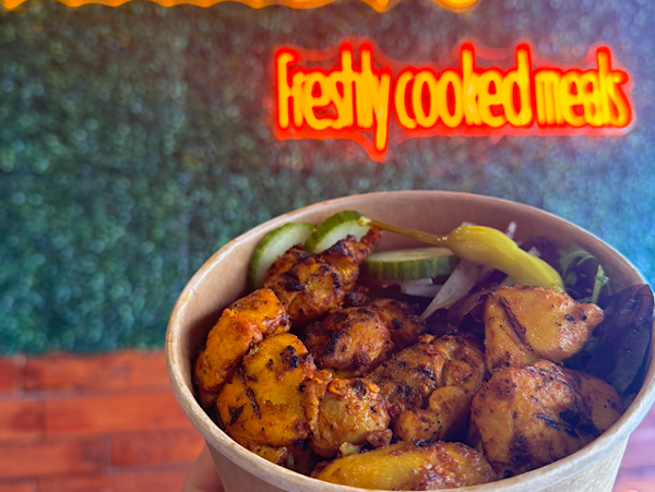 Grilled Chicken with Couscous