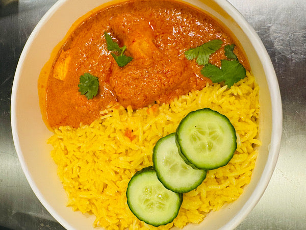 Chicken Tikka Masala with Pulao Rice