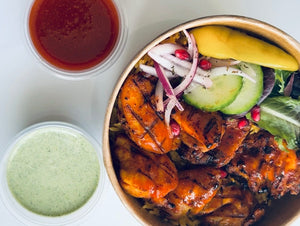 Chicken Tikka with Pulao Rice