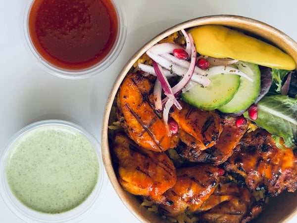 Chicken Tikka with Pulao Rice