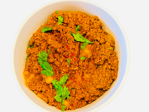 Beef Mince and Potatoes (Aloo Qeema)