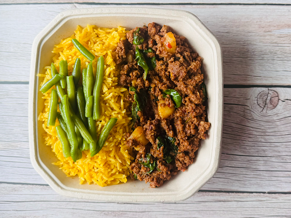 Minced Beef Potato and Rice - High Protein Meal