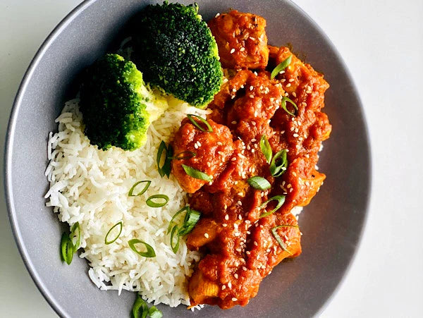 Chicken Tikka Masala with Rice - High Protein Meal