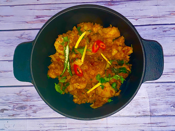 Potato and Cauliflower Curry (Aloo Ghobi)