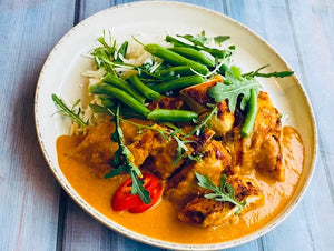 Butter Chicken with Turmeric Rice - High Protein