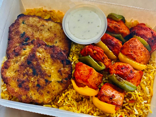 Tikka and Kebab Box with Rice