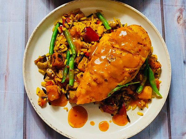 Peri Peri Chicken and Rice