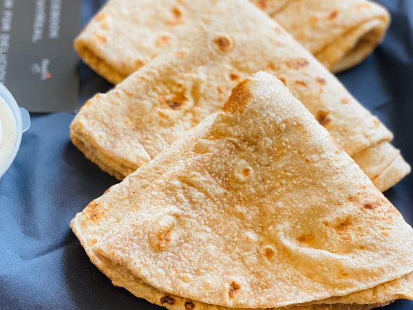 Roti (Chapattis, Fresh made - 2 for a £1.50 ) - Vegan