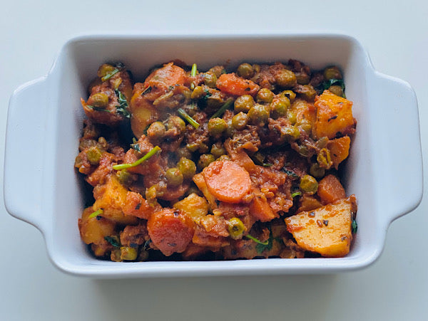 Mixed Vegetable Curry - Vegan