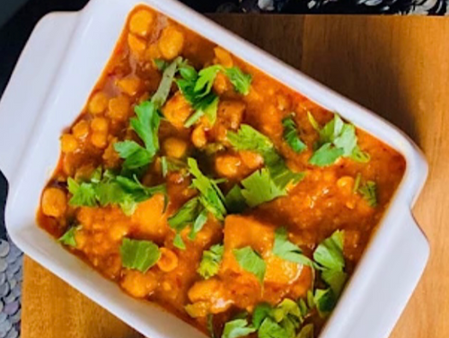 Chickpea Potato Curry-Vegan