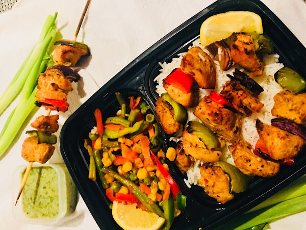 Chicken Tikka with Stir Fry Vegetables